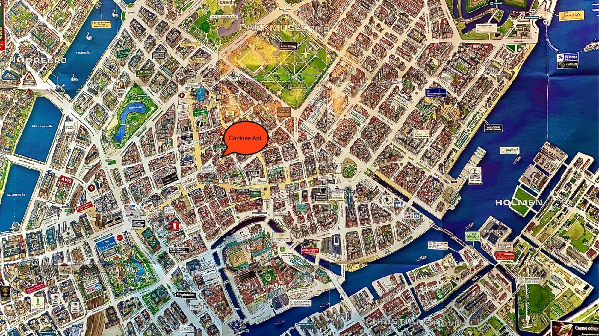 The Square - Carolinas Apartments København Eksteriør bilde